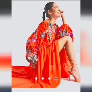 ASOS floral maxi dress